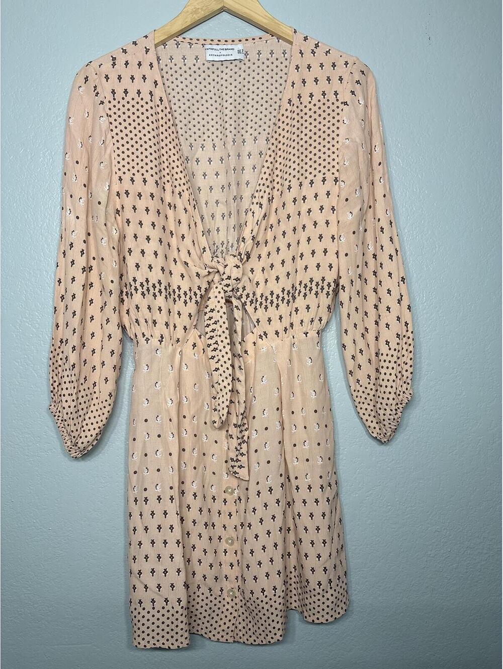 Anthropologie Trinidad western mini dress boho western